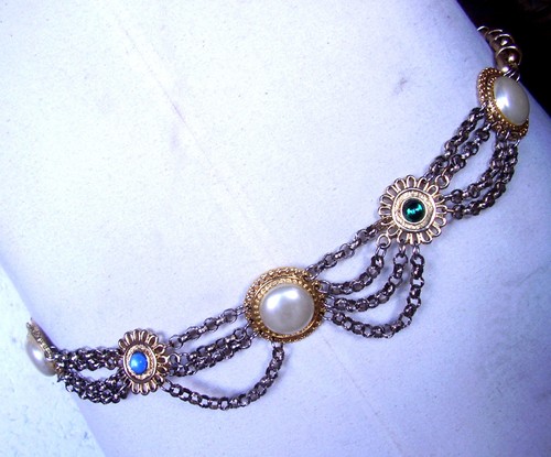 J284 ceinture chaine doree - j284,