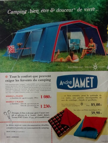 Publicite camping tente - ,