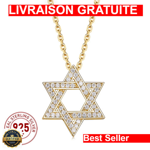 Collier pendentif étoile - Étoile, de
