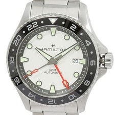Hamilton Khaki Navy Scuba GMT H825550 H82555150 Homme Fonctionne