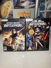 Star Wars Battlefront Et Star Wars Battlefront II PC  Version Anglaise Non Testé