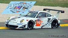 Autocollants Porsche 997 RSR Le Mans 2014 Test 1:32 1:43 1:24 1:18 911 calque...