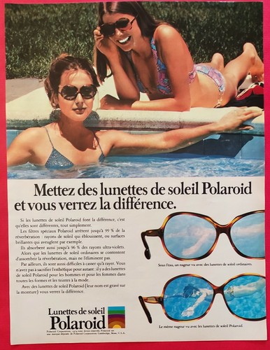 Publicité presse lunettes - publicité, de