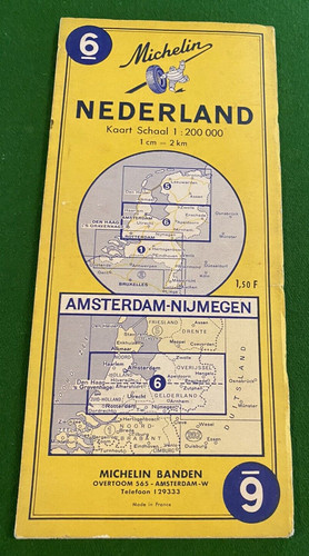 Michelin carte routière 6 - carte, n°6