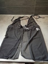 Nuisette voile et dentelle noire "Avidlove" taille XL.