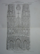 Belle et grande gravure