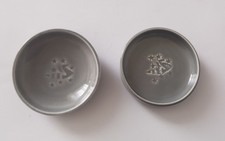 AIR FRANCE  Coupelle et Beurrier  par    Picart le Doux   GIEN pour la coupelle