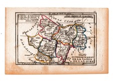 Carte Géographique XVIIIe