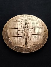 MÉDAILLE CALENDRIER 5ème