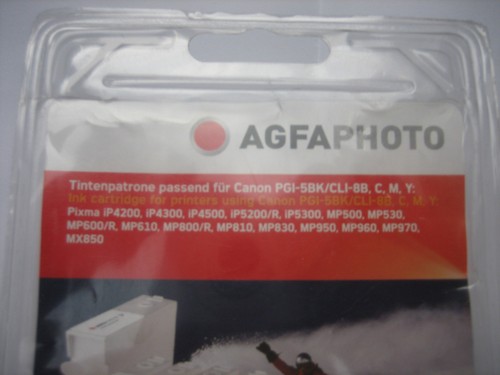 Agfa photo set - photo, pgi-5bk