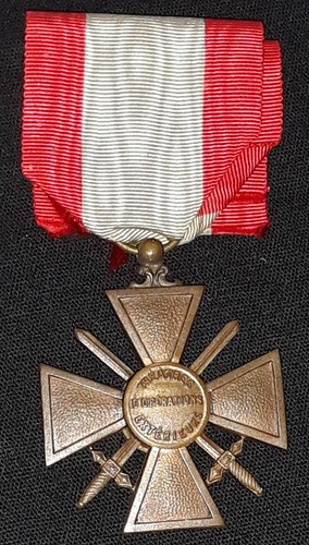 Medaille croix guerre - medaille, de
