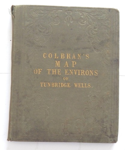 Colbran map the - colbran's, environs