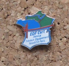 Pin's EDF CERT Nord-Est Paris