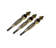 3 pièces bougie de