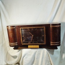 ancienne pendule en bois art