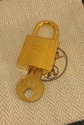 Cadenas hermès 120 doré - ,