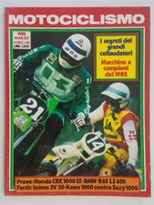 Motocyclisme March 1982 HONDA CBX 1000 Ss BMW R65 Ls