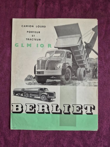 Berliet camion lourd glm - camion, 10