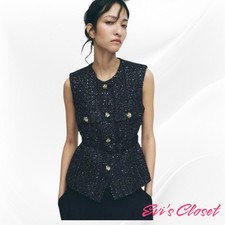 Zara Women's Belted Sequin TW