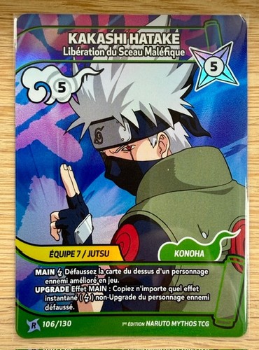 Carte naruto mythos - naruto, tcg