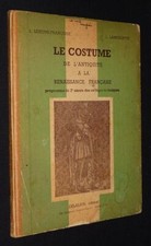 Le Costume de l'Antiquité à la Renaissance française (programme de 2e année