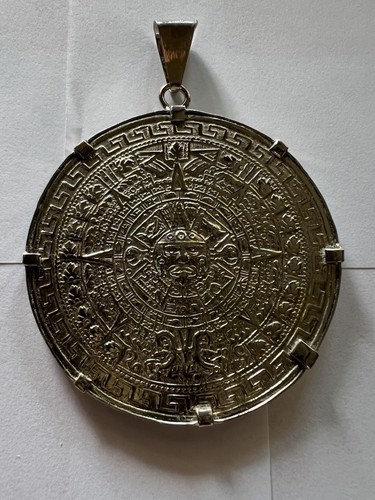 Pendentif mexicain argent - pendentif,