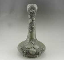 ANCIEN VASE ETAIN ART NOUVEAU