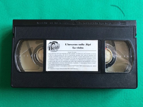 Vhs film heidi hiver - film,