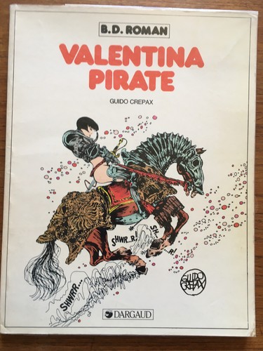Crepax valentina pirate - valentina,
