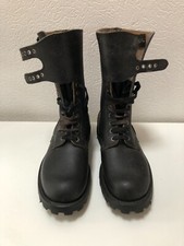 Chaussure Rangers  militaire cuir noir collection 1973