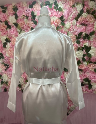 Peignoir personnalisé mariée - peignoir,