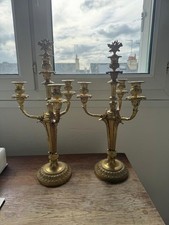 Paire de candélabres