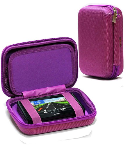 Navitech purple hard - gps, case