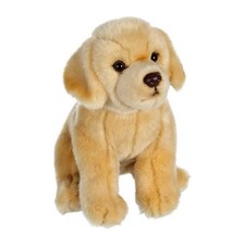 Peluche Chien Labrador Beige -