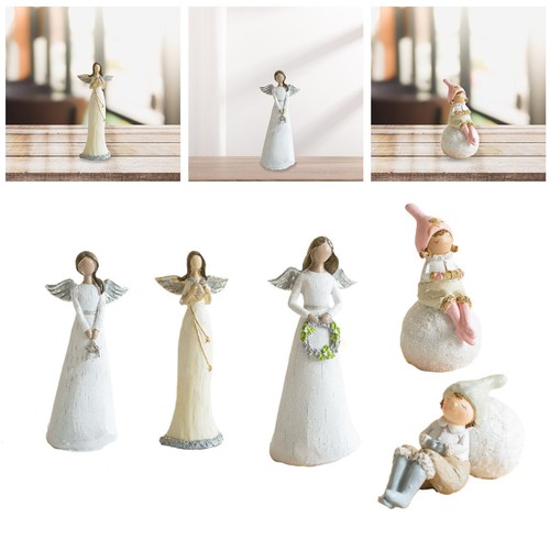 Figurine ange résine - d'ange, en