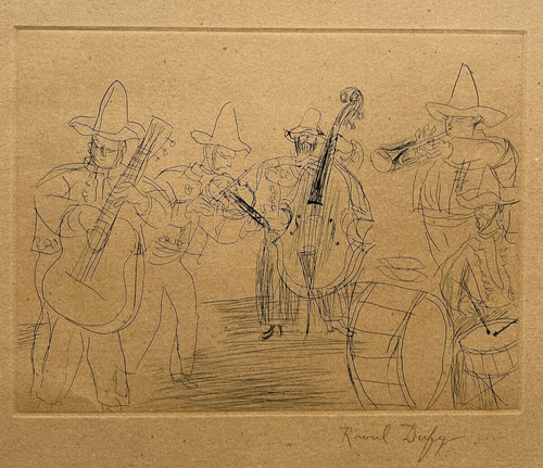 Raoul dufy musiciens mexicains - musiciens,