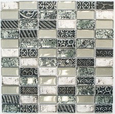 Mosaïque carreau translucide