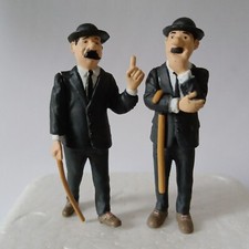 Rares Petites  Figurines Tintin - Plastoy paramount 2011 - Dupont et Dupond 