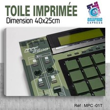 40x25cm - TOILE IMPRIMÉE TABLEAU POSTER - MPC 2500 CAMO - MPC-01