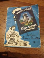 Livret publicitaire et recettes anciennes CONSERVES BOCAUX " LE PARFAIT "