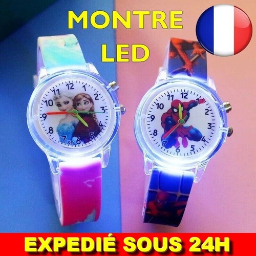 Montre led spiderman reine - spiderman,