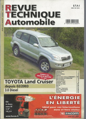 Revue technique toyota land - technique,