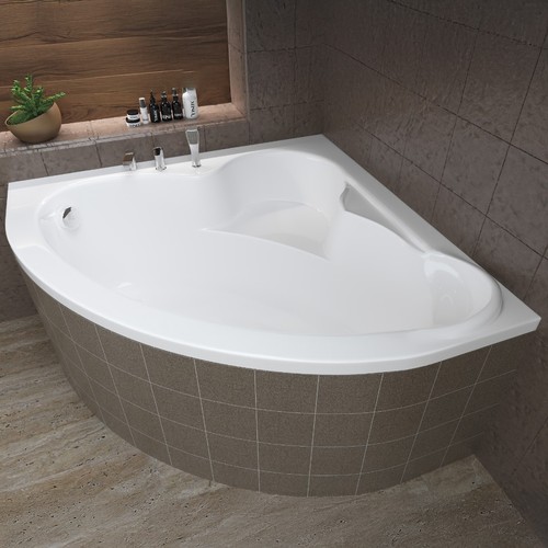 Baignoire bain angle 120x120 - baignoire, d'angle
