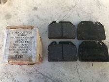 jeu plaquettes de frein à disques DBA peugeot 404 1969 204 break 304 depuis 71