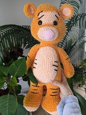 Tigre trés doux, en peluche