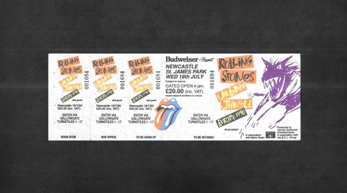 Rare ticket billet concert - ticket,