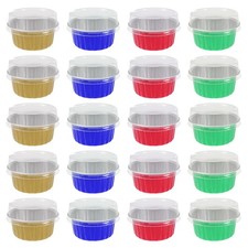  Coupes de cupcake 40pcs Coupes de cuisson jetables Coupes de cuisson de