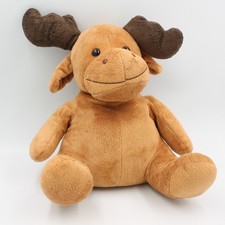 Doudou peluche elan renne cerf