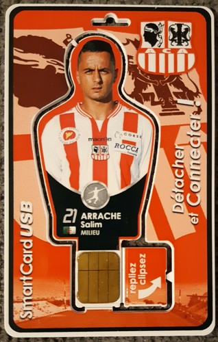 Rare smart card aca ajaccio - rare,