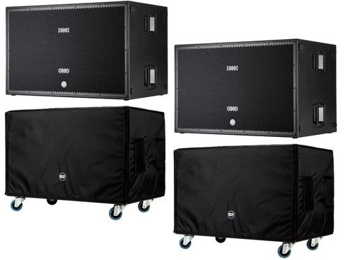 Rcf sub 8006 dual - rcf, 18"